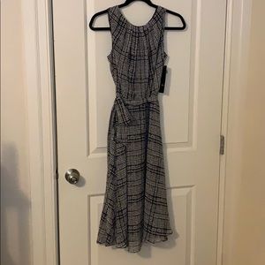 Black and white dress